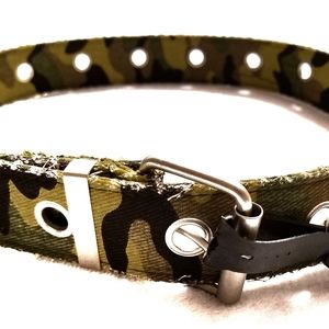 New unisex one hundred percent cotton canvas belt